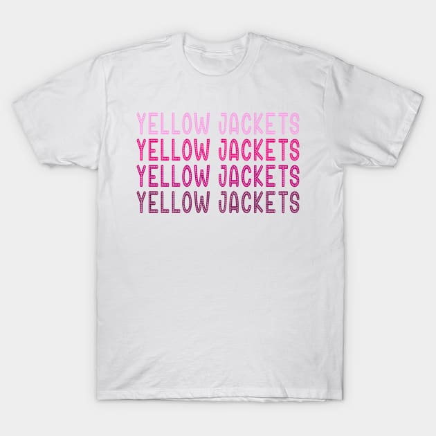 Yellow Jackets In Lights T-Shirt by UnionYellowJackets